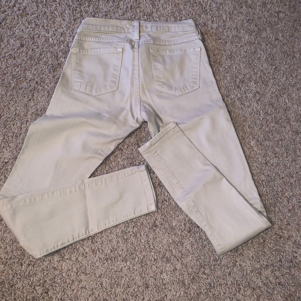 Light-wash Khaki Skinny Jeans